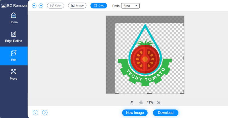 サイズ変更してダウンロード