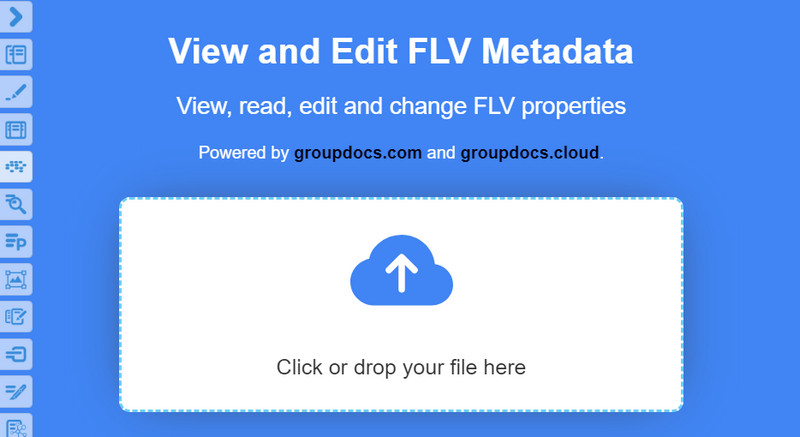 アップロードエリア