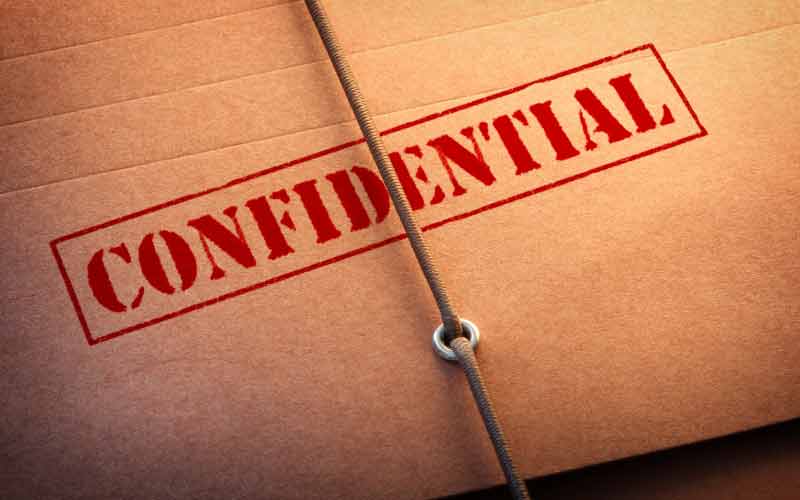 機密ウォーターマーク