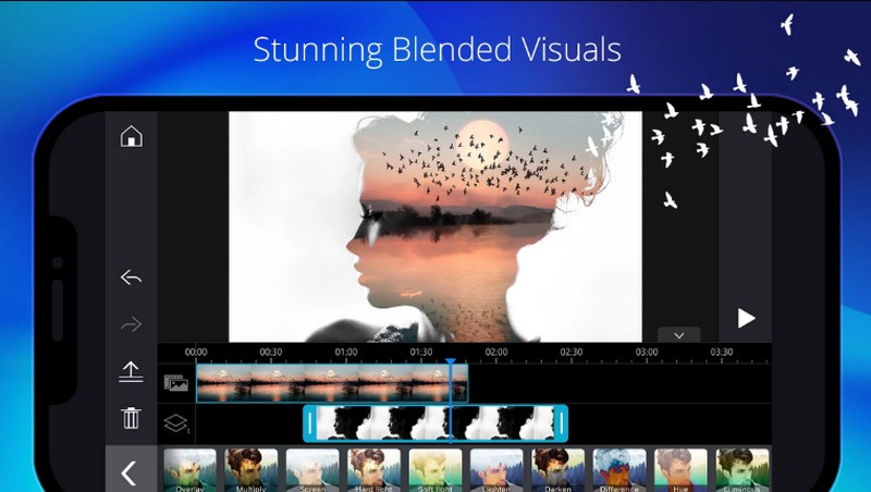 PowerDirector 動画フィルターアプリ