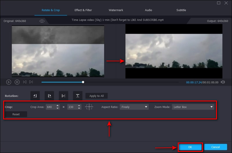 動画をリサイズする