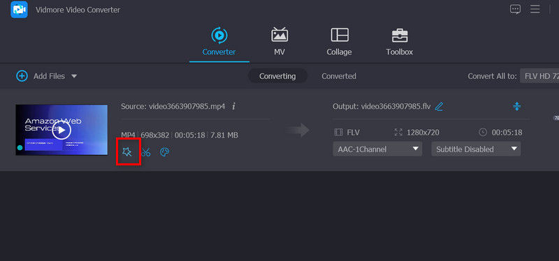 Edit ボタンを選択