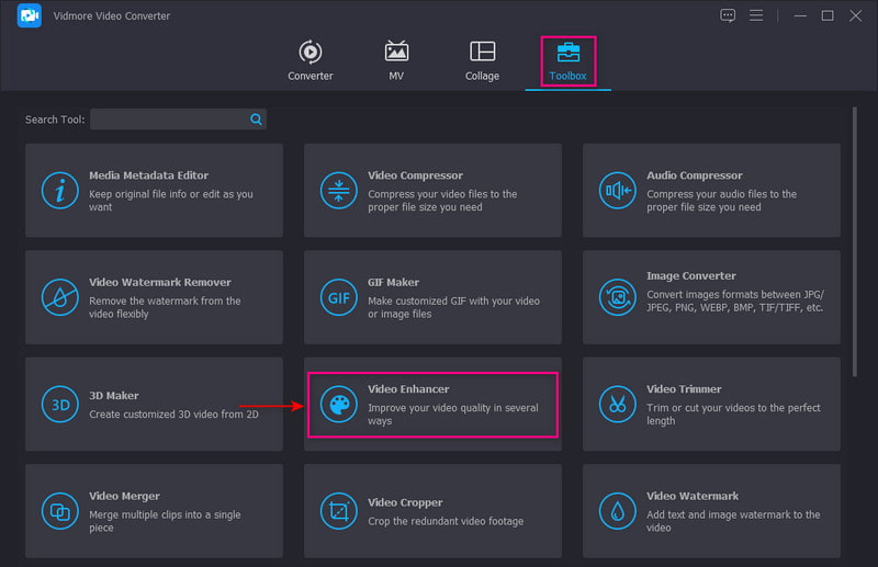 Video Enhancer を選択
