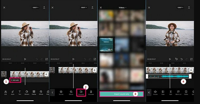 CapCut Audio Extractorで動画から音声を抽出する方法