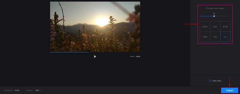 Clideo で動画の速度を変更する方法