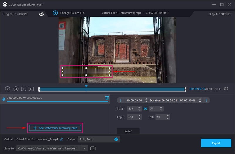 動画にモザイクを適用