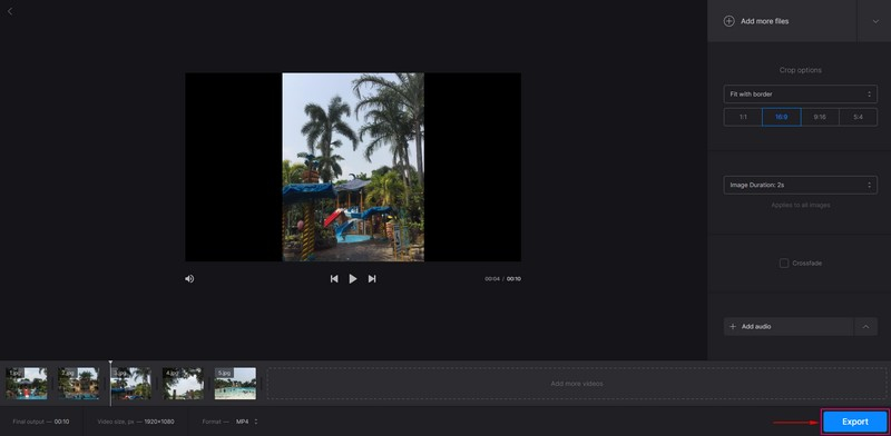 無料オンラインフォトビデオメーカー