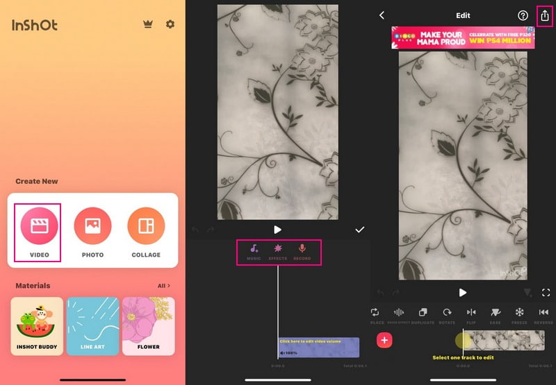 iPhoneでInstagram用動画を作成する方法