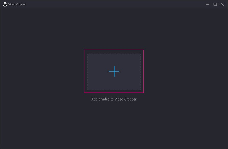 動画を Video Cropper にインポート