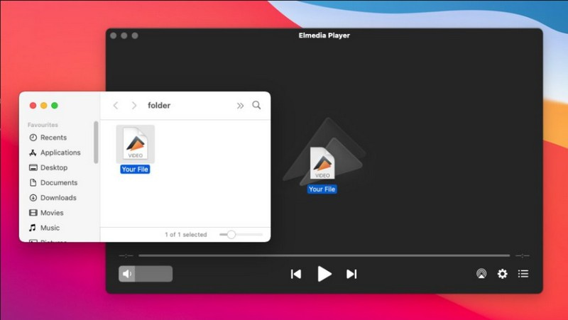 Elmedia Video Player の使い方