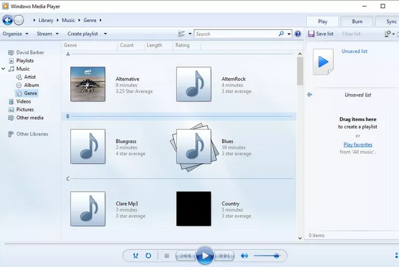 Windows Media Player の使い方