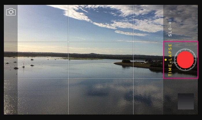 iPhoneでタイムラプス動画を撮影する方法