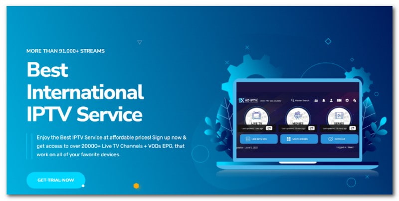 XtemeHD IPTV Roku向けIPTVプレーヤー