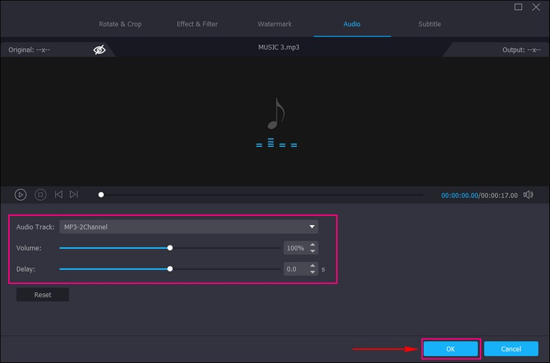 ワンドアイコンをクリック