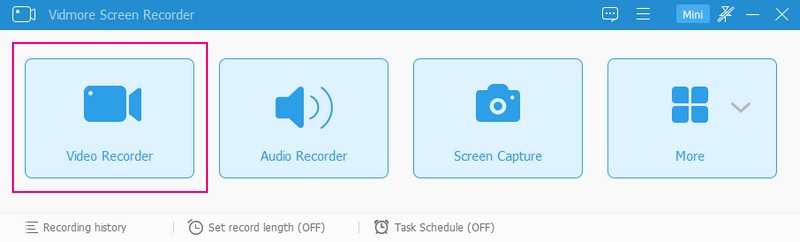 動画レコーダーを選択