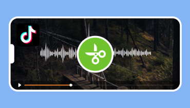 TikTokで音声をトリミングする