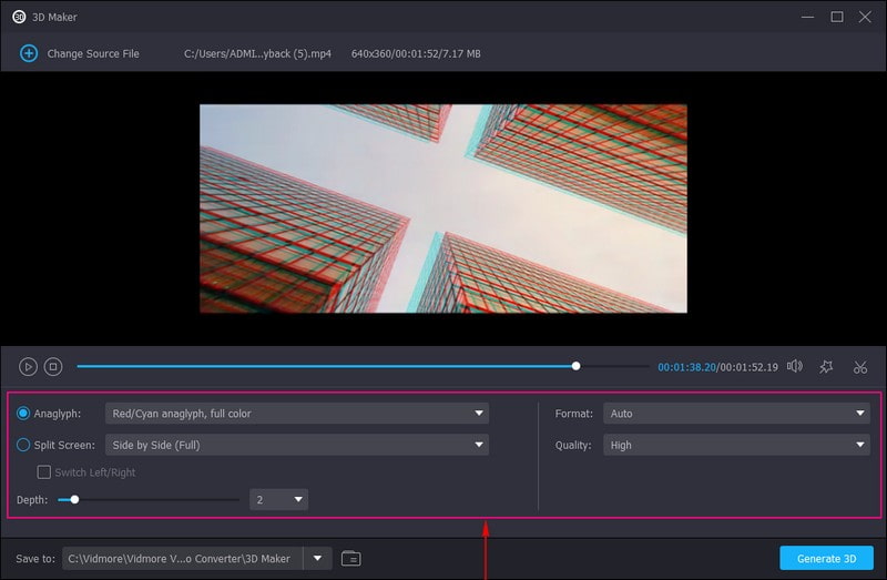 3Dメーカーの設定にアクセス