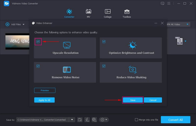 魔法の杖ボタンをクリックする