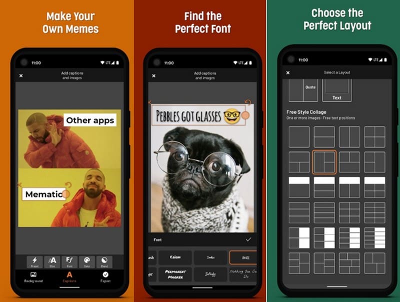 Mematic ミームジェネレーターアプリ