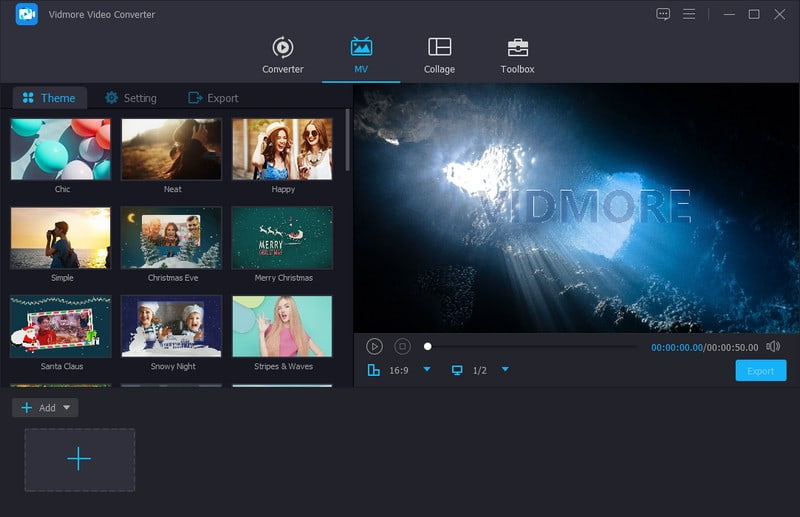 Vidmore Video Converter：TikTok向け最高の動画編集ソフト