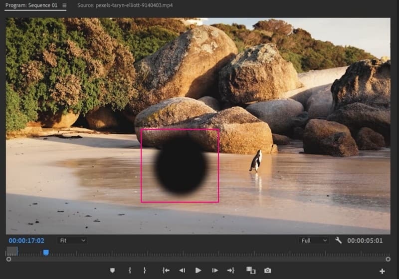 Premiere Pro でオフラインの動画からオブジェクトを削除