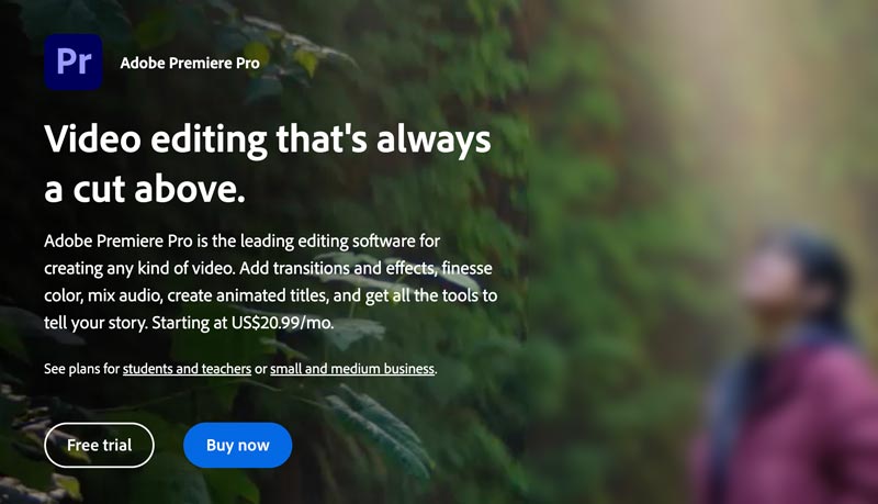 iMovie 代替 Adobe Premiere Pro