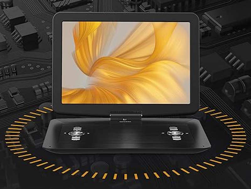 Wonnie ポータブルDVDプレーヤー