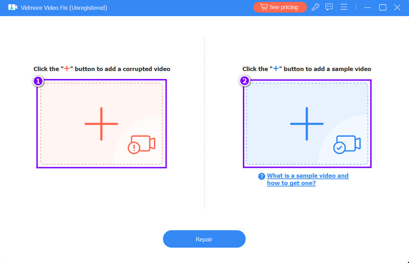 動画とサンプルファイルをアップロード