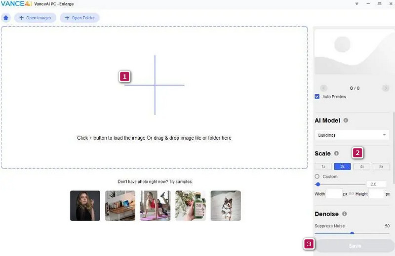 VanceAIで画像をアップスケール