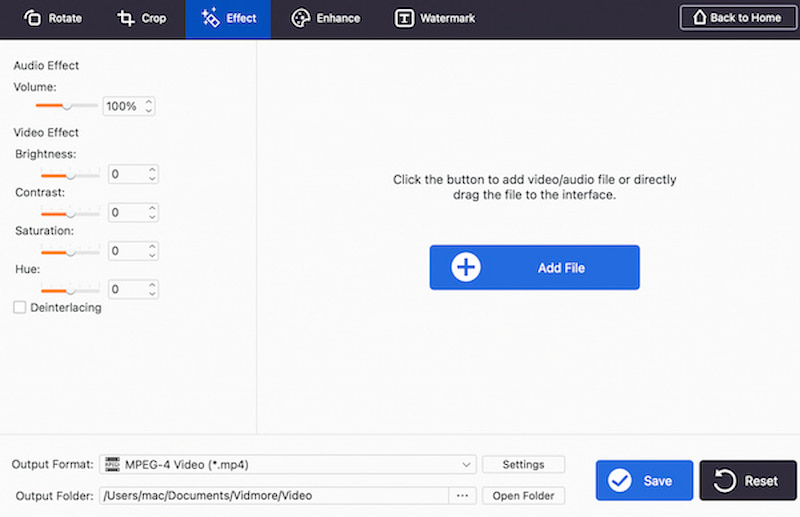 Vidmore Video Editor ファイルを追加