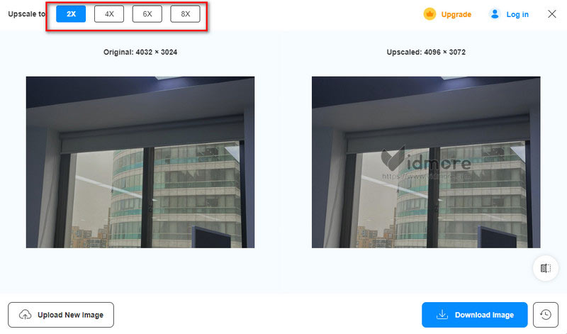 Vidmore Image Upscaler HDR アップスケール