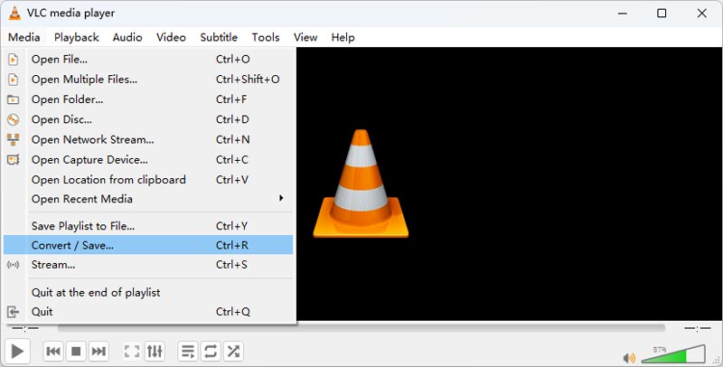 VLC メディア変換