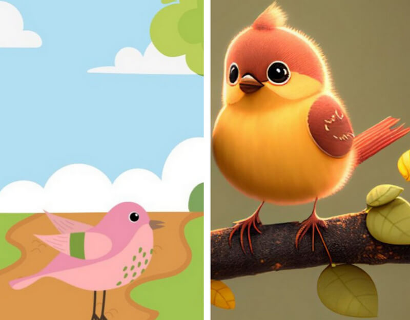 2D VS 3D アニメーション