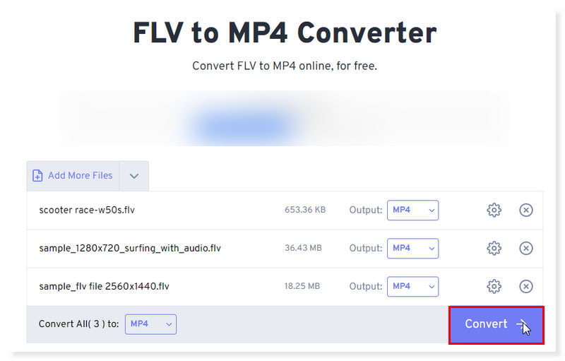 Free Convert すべてのFLVファイル