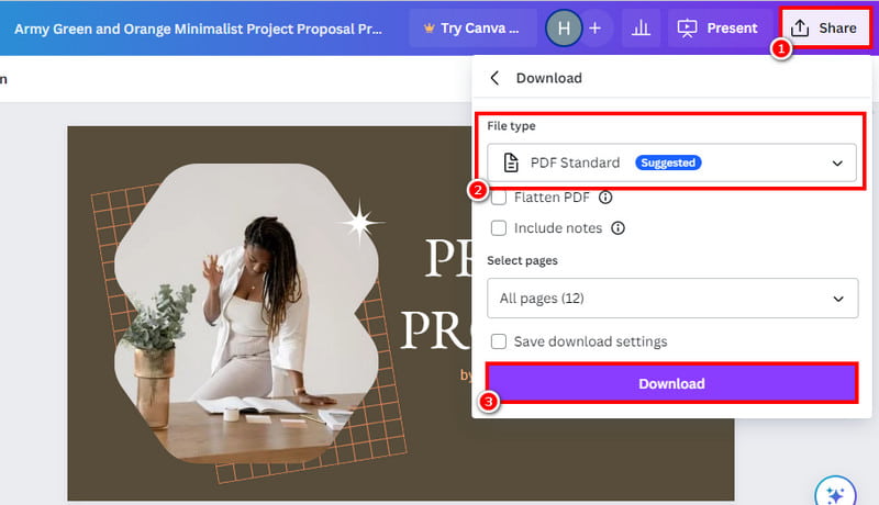 スライドショーを保存