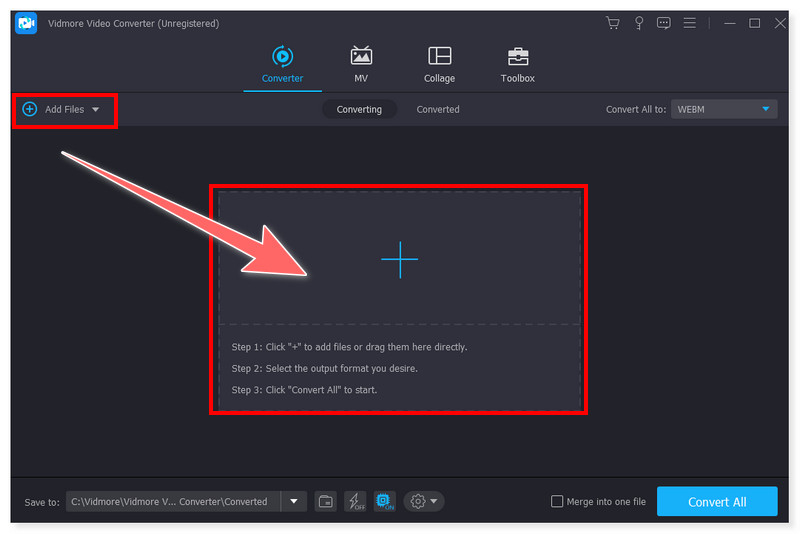 Vidmore MOVからWEBMへのコンバーター