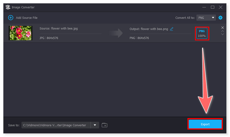 Vidmore PNG Converter デスクトップ版