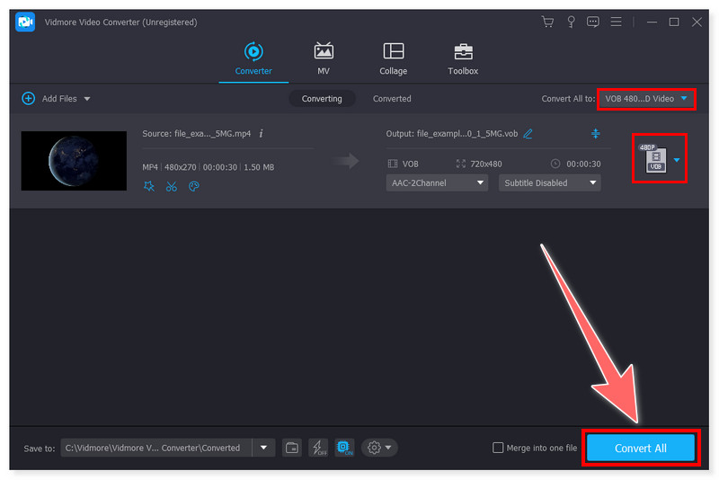 Vidmore 動画オフラインコンバーター