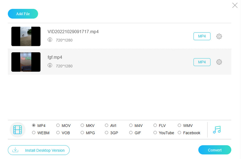 最高のMP4コンバーター　無料オンライン版
