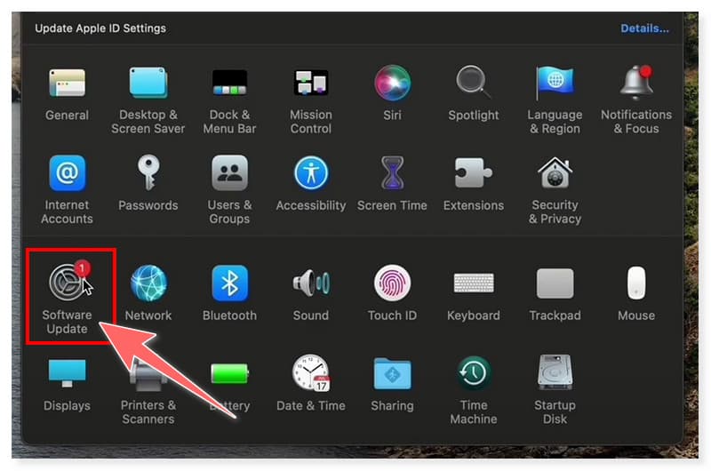 QuickTime ソフトウェアアップデート