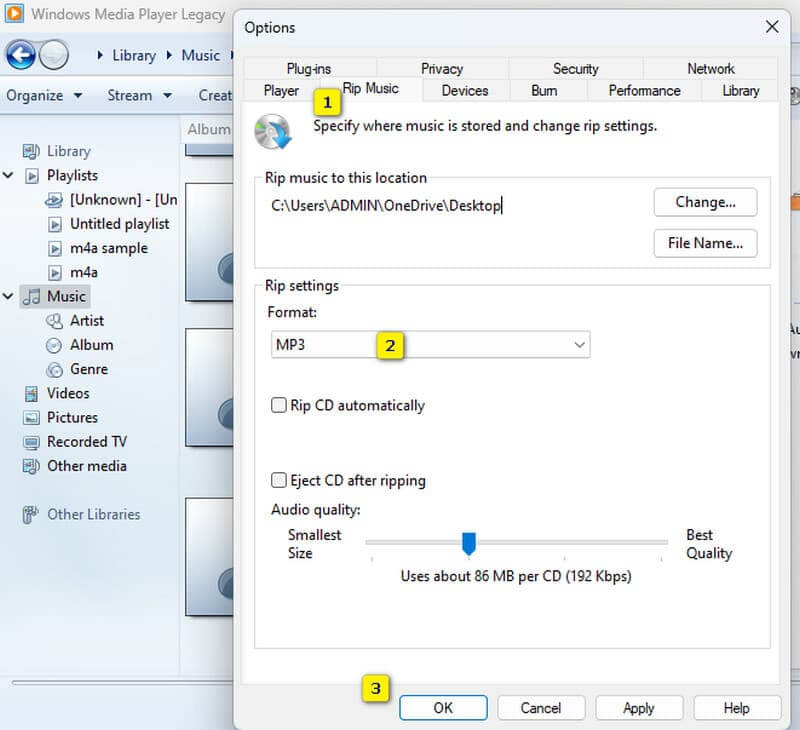 WMA を MP3 に変換 WMP 変換