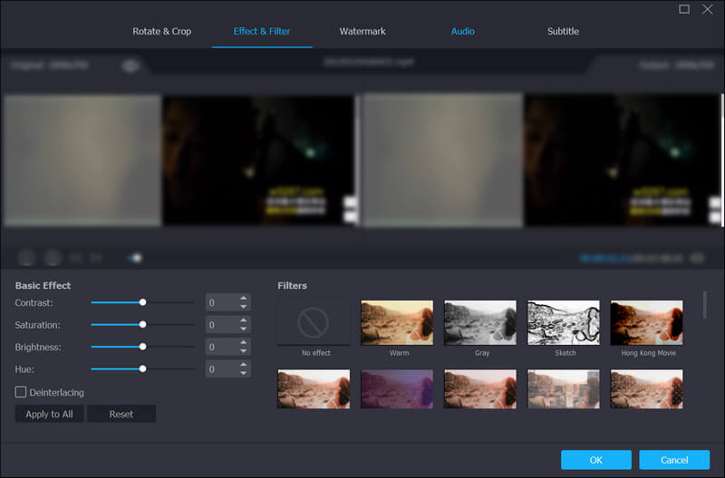 エフェクトを編集
