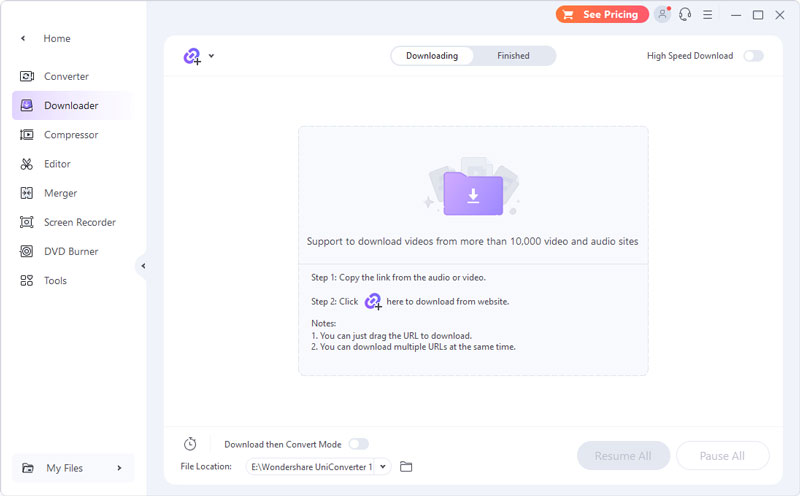 ダウンローダー機能