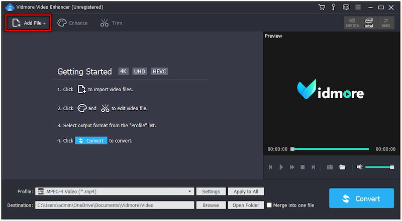 動画ファイルを追加