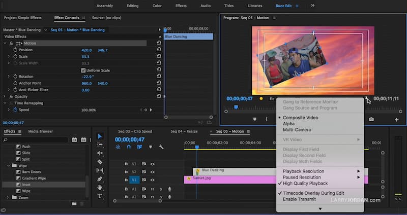 Adobe Premiere Proでハイライト動画を作成