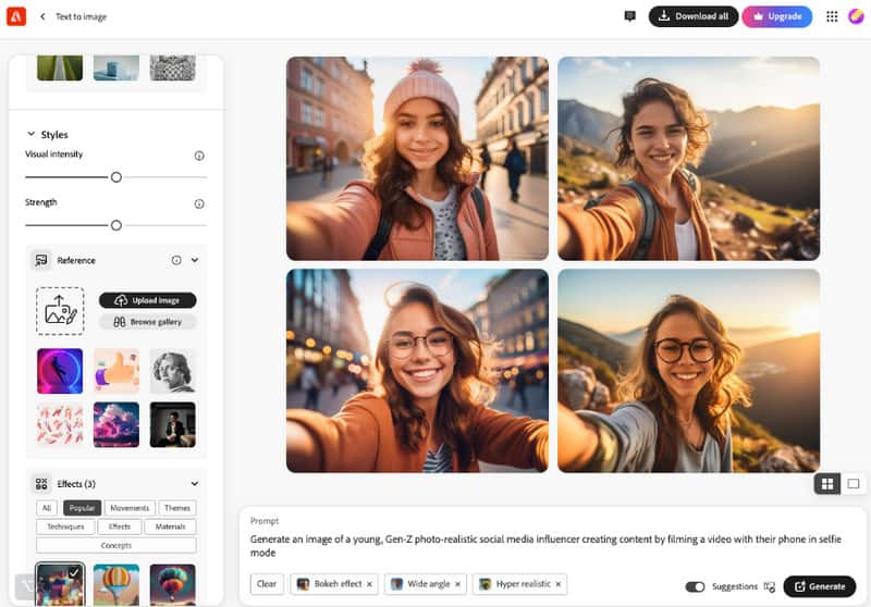 AI画像ジェネレーター Adobe