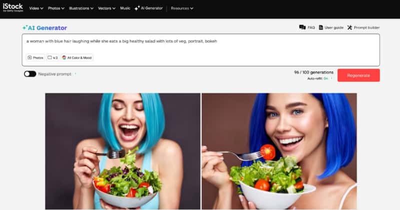 AI画像ジェネレーター Generative
