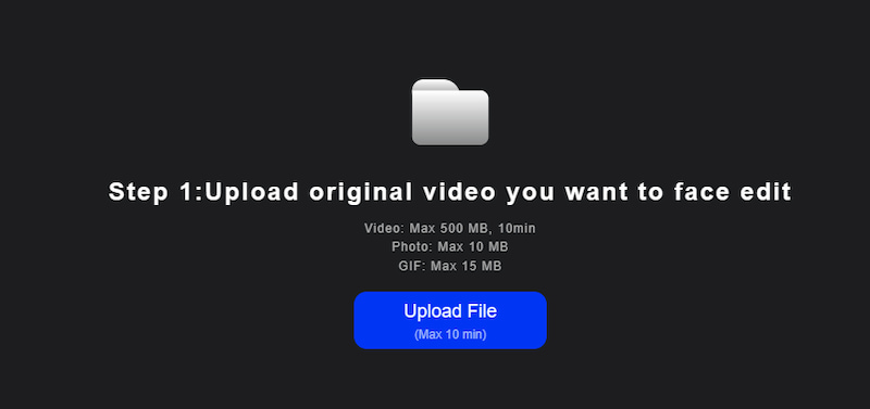 Deepswapインターフェース