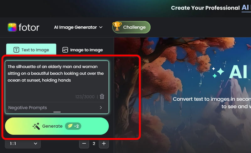 Fotor テキストを追加