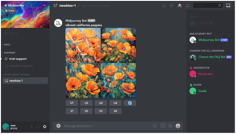 Midjourney AIツール
